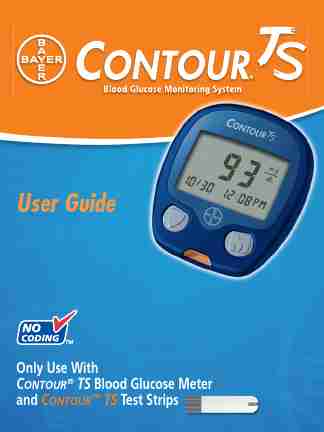 Bayer HealthCare Blood Glucose Meter TS-page_pdf